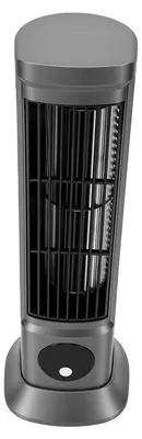 Blattloser Turmventilator, 3 Stufen, USB-Akku 2000mAh, leise