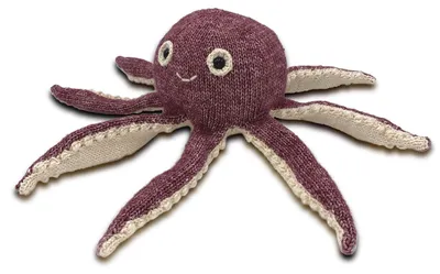 Strickpaket Oktopus Olivia, 38 cm, mit Anleitung und Material