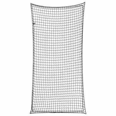 Produktbild von Anhängernetz mit Gummiseil Schwarz 6x3 m PP