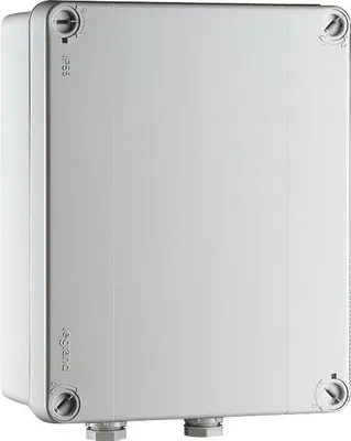 Obrázek produktu pro Delabie transformátor 230/12V ve vodotěsné krabici PVC šedý