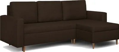 Produktbild von Ecksofa mit Schlaffunktion Ken - Braun