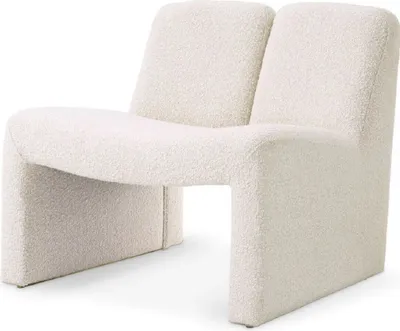 Produktbild von Casa Padrino Designer Sessel Cremefarben 75 x 73 x H. 72,5 cm - Wohnzimmer & Hotel Sessel - Wohnzimmer & Hotel Möbel - Luxus Kollektion