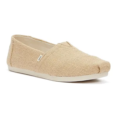 Produktbild von TOMS Alpargata Burlap Womens Beige Espadrilles