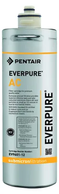 Wasserfilterpatrone mit Aktivkohle, 0,5 µ, 2840 L, 12 Monate
