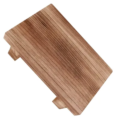 Produktbild von Tritthocker aus Holz für Erwachsene mit rutschfestem Fußpolster, stabiler Hocker für den Innenbereich, vielseitig einsetzbar als Küchenhocker und Fußstütze im Wohnzimmer