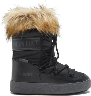Produktbild von MOON BOOT Ltrack Monaco Low WP Damen Winterstiefel mit Kunstfell schwarz EU 36