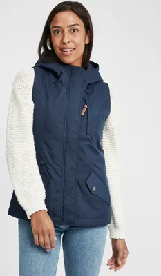 Produktbild von OXMO OXBellissa Damen Weste Outdoor-Weste mit Kapuze