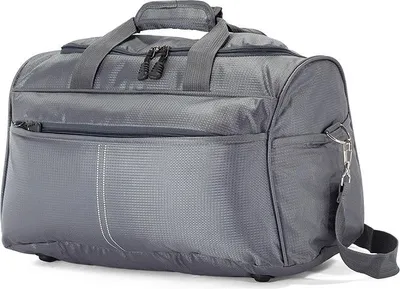Immagine prodotto di Borsa da viaggio sportiva, grigia, dimensioni 44x24x21 cm