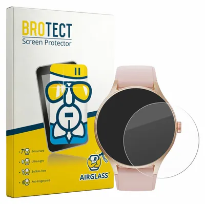 Produktbild von BROTECT Schutzglas für Woneligo Smartwatch 1.57" Schutzfolie Panzer Folie Glas Display Schutz klar