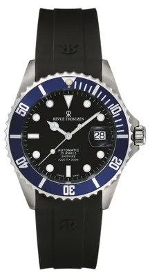 Produktbild von Revue Thommen Herren Armbanduhr Automatic 42 mm Armband Silikon 17571.2835
