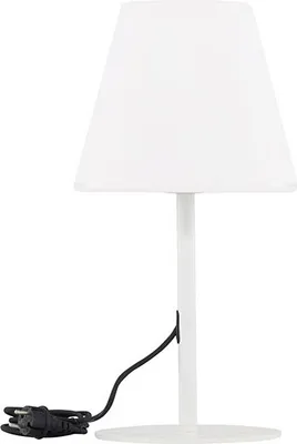 Immagine prodotto di Lampada da tavolo Moris per esterni bianca.