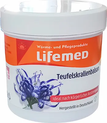 Immagine prodotto di Lifemed 99363 Lifemed Balsamo artiglio del diavolo, barattolo da 250 ml