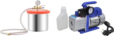Produktbild von Vakuumkammer mit Einstufiger Pumpe 7,4 L