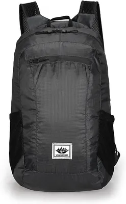 Produktbild von Faltbarer Rucksack 20 l, wasserdicht, 24 x 41 x 16 cm, für Ausflüge