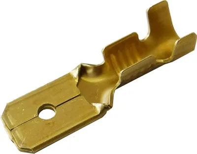 Produktbild von Terminal EDM Ø 4,8 mm Stecker Kabel 100 Stück