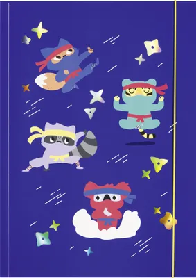 Obrázok produktu pre folia 69022 folia výkresový zakladač HOTFOIL "NINJAS", kartón, DIN A3
