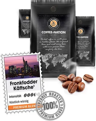 Produktbild von Kaffee FRONKFODDER KÄFFSCHE von Coffee-Nation, 500g Bohnen