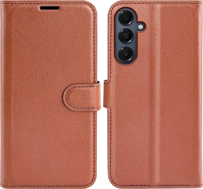 Produktbild von Samsung Galaxy A17 Hülle - Coverup Klapphülle - Braun