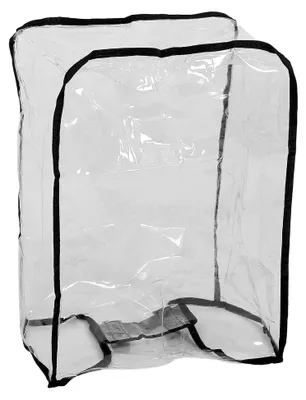 Image de Housse de protection transparente en PVC épais pour valises et bagages à roulettes