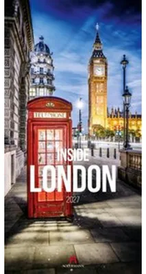 Produktbild von Ackermann Kunstverlag Kalender Inside London 2027, 33x66 cm, dreisprachig