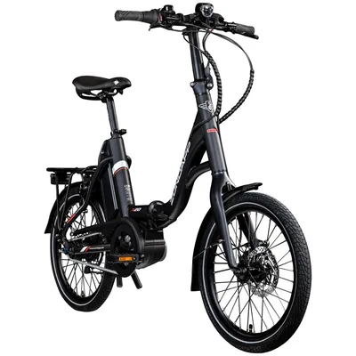 Produktbild von Zündapp X20 E Bike Klapprad Pedelec für Damen und Herren 150 - 190 cm Bosch schwarz/rot