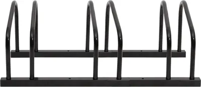 Image de vidaXL Porte-vélos pour 3 vélos noir acier