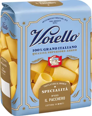 Produktbild von 8x Pasta Voiello Il Pacchero N. 123 500g - Italienische Nudeln