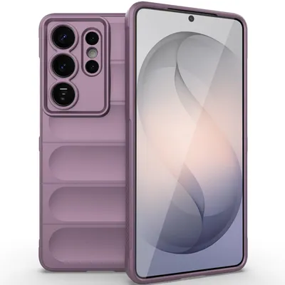 Immagine prodotto di Custodia per Samsung Galaxy S26 Ultra in morbido TPU e silicone, resistente agli urti, viola