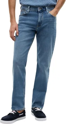 Productafbeelding van Tommy Hilfiger heren jeans, model Denton, rechte pijp, met stretch, blauw (licht)