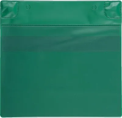 Produktbild von tarifold Magnettasche, grün, Einlegemaß DIN A5 (quer), 225x220x2mm, 5 Stück/VE
