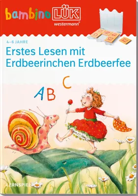 Produktbild von bambinoLÜK. 4/5/6 Jahre - Vorschule: Erdbeerinchen Erstes Lesen