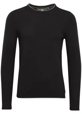 Produktbild von BLEND BHOdin Herren Strickpullover Feinstrick Pullover mit Rundhals-Ausschnitt Baumwollmischung Regular fit