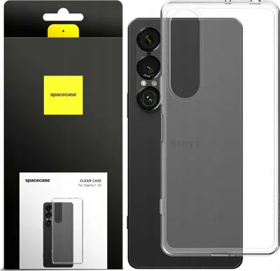 Image de SPACECASE Étui en silicone transparent pour Xperia 1 VII Transparent