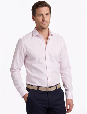 Produktbild von Olymp Businesshemd Luxor Modern Fit weiß einfarbig Baumwolle