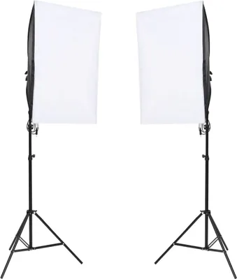 Produktbild von vidaXL Fotostudio-Set mit Beleuchtung und Hintergrund
