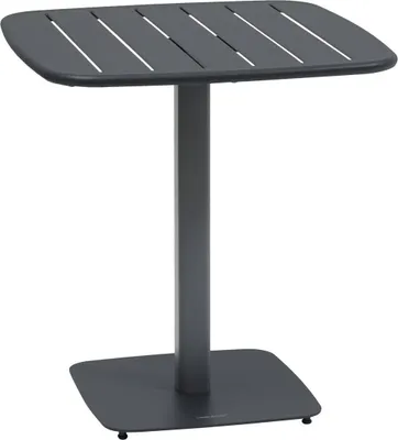 Produktbild von Gartentisch 2-sitzer alegoria 70x70cm graphitgrau - Hespéride