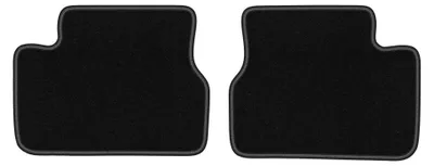 Productafbeelding van Velours achtermatten voor Honda HR-V I 1999-2006 (crossover) – 2-delig, zwart, op maat – Wielganizator LUX