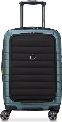 Produktbild von DELSEY PARIS mit Laptopfach Shadow 5.0 Expandable 4DR Business Cabin Trolley 55 Vert petrol