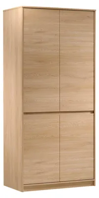 Produktbild von Schrank Beck mit 4 Türen, Holzoptik, 197.6cm