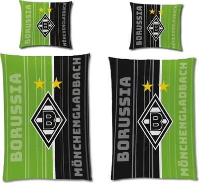 Immagine prodotto di Borussia Mönchengladbach - Die Fohlen-Elf Biancheria da letto Linon / Renforcé