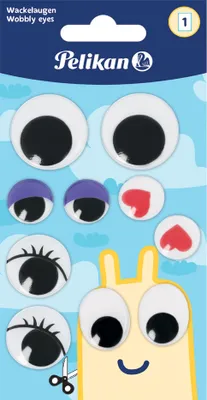 Image de Pelikan Sticker Emotionsaugen mix 3 Bogen