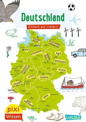 Obrázok produktu pre Pixi Wissen 109: VE 5 Deutschland: Einfach gut erklärt! (109)