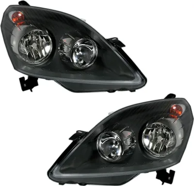 Produktbild von TYC Scheinwerfer Set für Opel Zafira B 2005-2014 in Schwarz Motor H1 H7