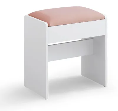 Produktbild von VASAGLE Hocker Schminktisch, gepolstert, Makeup-Hocker aus Samt