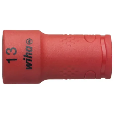 Produktbild von Steckschlüsseleinsatz 6-kant 1/4" 13mm VDE Wiha | 4010995430986