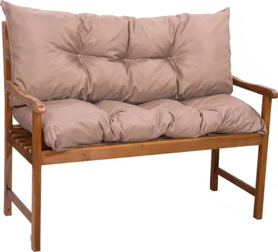 Immagine prodotto di Divano Sitzkissen | Bankkissen 120 x 50 x 40 Beige | Bankauflagen | Bankkissen outdoor | Hollywoodschaukel kissen | Sitzkissen | Setgarden