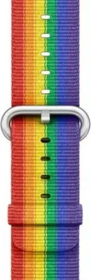 Produktbild von Armband Apple Watch Pride Edition Woven Nylon (Gewebtes Nylon), 42MM
