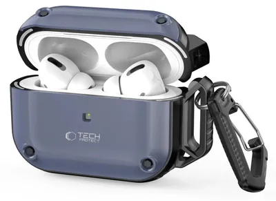 Obrázok produktu pre Tech-Protect Hrubý háčik Apple Airpods Pro 1 / 2 Steel Blue