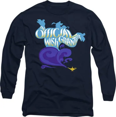 Produktbild von Aladdin - "Official Wish Granter" T-Shirt für Herren/Damen Uni TV14489 (XL) (Marineblau)