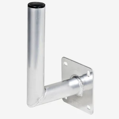 Produktbild von fuba Winkelwandhalter DAZ 150, 150 mm Wandabstand, mit Kunststoff-Kappe für Satellitenanlagen